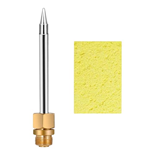 XLWLLNJ Puntas de Soldador de 8 W con Interfaz 510 (1 Unidad) - Puntas de Repuesto para Soldador, estilo D