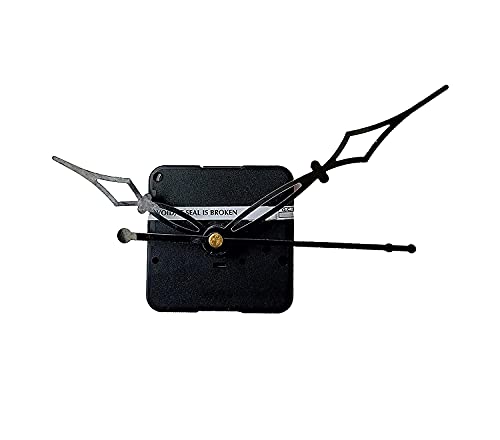 Image of Ajanta Mfg. Battery Operated, Quartz Movement Plastic Machine for Wall Clock (Black)