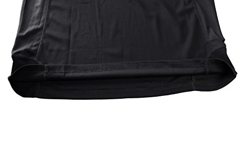 TACVASEN Sneldrogend, T-shirt voor heren, trekking-hemd, casual, outdoortop, met zak met ritssluiting - Image 8