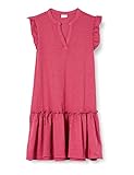 Kleid kurz s.Oliver Mädchen Short Dress, Rosa, 164 EU