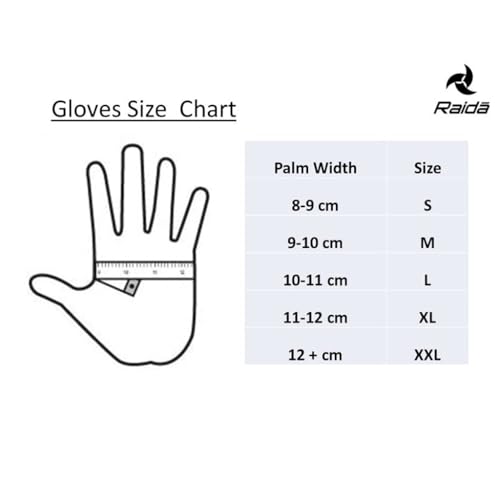 Image of Raida Avantur 2.0 Motorcycle Gloves | Vegan Friendly | Enhanced Knuckle Protection | Touchscreen Compatible | Lightweight & Comfortable | Ideal for Daily Commute & Weekend Rides (Red, M)