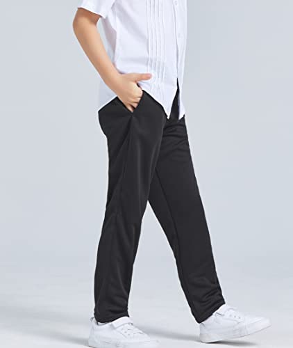 DaniChins Boys' Jogger Sweatpants Active Athletic Pants with Pockets2