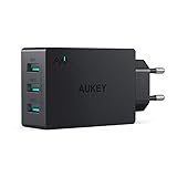 AUKEY USB Ladegerät 3 Ports 30W 6A mit AiPower...