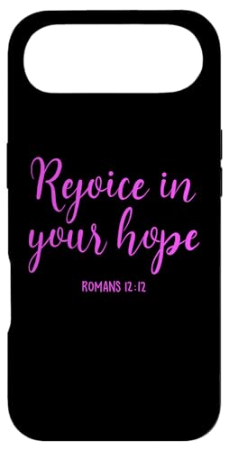 Rejoice In Your Hope ���[�}�l�ւ̎莆 12 ���� ���� �s���N ���� �X�}�z�P�[�X iPhone Air �p