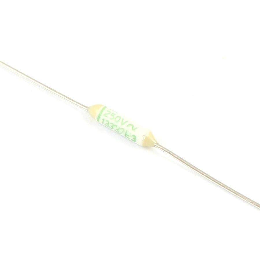 100 Pcs UMI Thermal Fuse Axial Type 324 TF Cutoff 133 Degree 1A 250V