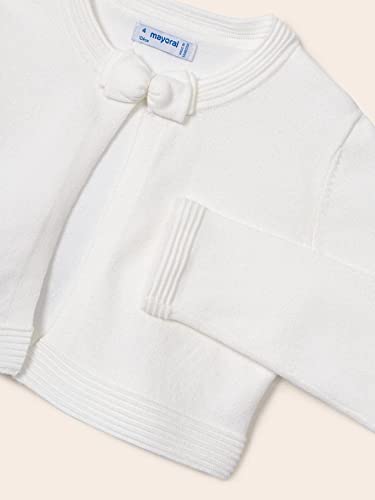 Mayoral Basic Knitted Cardigan for Girls Natural3