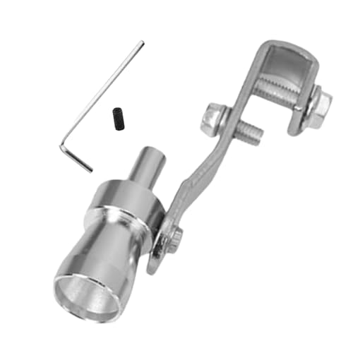 車用ターボ笛 アルミニウム合金製 ユニバーサルターボ消音エキゾーストバルブ 自動車・オートバイ用排気管ホイッスル 取り付け簡単 ターボサウンドエンハンサー スポーツカー・チューニングカー向け 耐久性に優れた金属製 排気音カスタマイズ ドライビングサウンドア