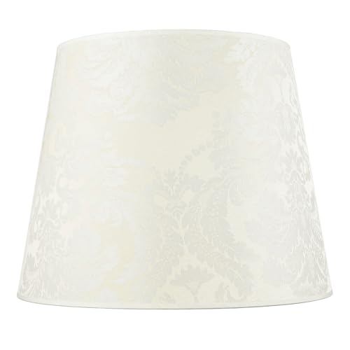 Abat-jour pour lampadaire E27 Ø38cm avec motif floral en tissu Abat-jour de rechange pour lampadaire conique facile à changer