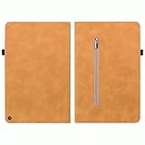 Kindle Fire HD 10 2021 / HD 10 Plus 2021 対応 ケース 手帳型 カラー PUレザー スタンド機能付き マグネット式 カバー TXCSLLPB (黄)