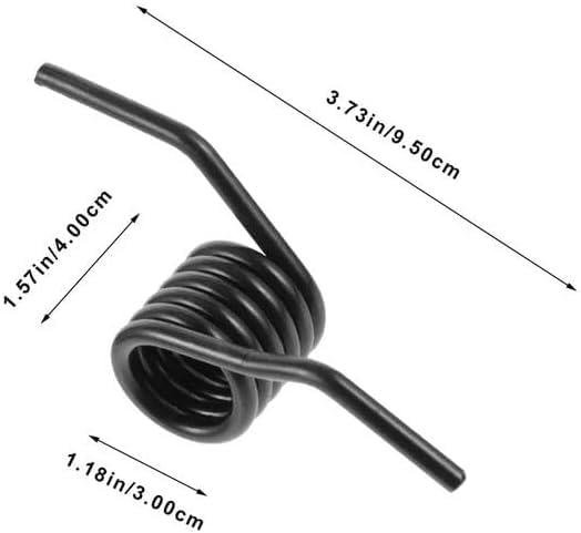 Image of 1 Pair 3Ton Horizontal Return Reinforcement Steel Spring Torque Handle Reset Floor Hydraulic Jack Accessories