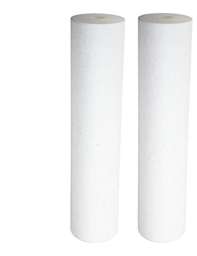 CFS – 2 Pack Dual Gradient Density Sediment Water Filter Cartridges Compatible with HMF2SDGB1, HMF2SDGC Models – Remove Bad Taste & Odor – Replacement Filter Cartridge – 25/1 Micron – 20