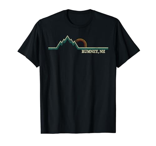 Rumney NH Retro Mountain Climbing T-Shirt