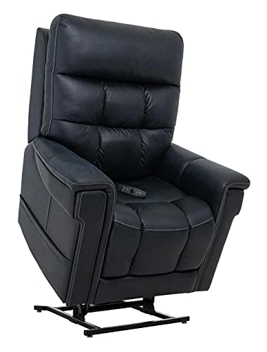 LIVING WELL STORES VivaLift! Radiance Power Recliner Lift Chair by PrideMobility, with 3 Heat Pads Heat System (Canyon Ocean, Medium with Curbside Delivery)