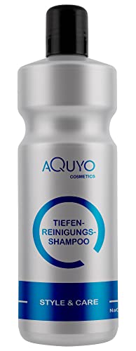 Style & Care Tiefenreinigung Shampoo zur Haarpflege, entfernt Klebereste und Rückstände aus dem Haar (1000ml) | Reinigungsshampoo und Pflegeshampoo ein Einem | ohne Silikone, Salze oder Parabene