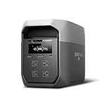 EF ECOFLOW Portable Power Station DELTA 3 Max, 2048Wh LiFePO4 Battery, Solar Generator, 3400W X-Boost Output, Ultra-Fast 0-80% Charging in 1.13 Hr, Home Backup & RV Camping
