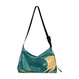 Lindos bolsos cruzados de cuero para mujeres y hombres, bolsos cruzados, lindos conejitos de ciervo durmiendo juntos entre, Varios colores, 1 size