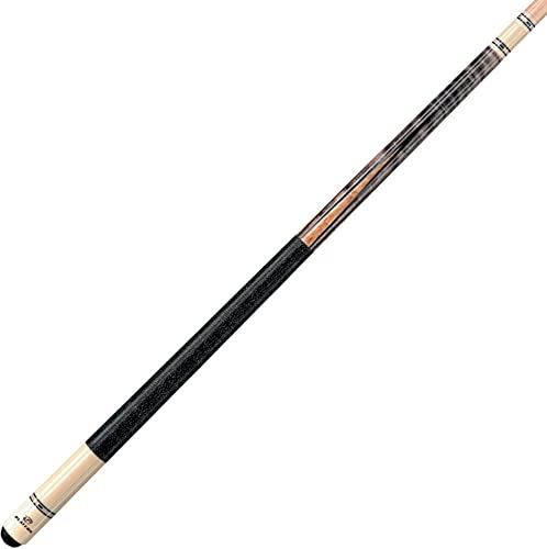 Players C-9921 Classic Smoke-Stained Birds-Eye Maple With Inlay Points And Cream Butt Cue, 19.5-Ounce #TOP2