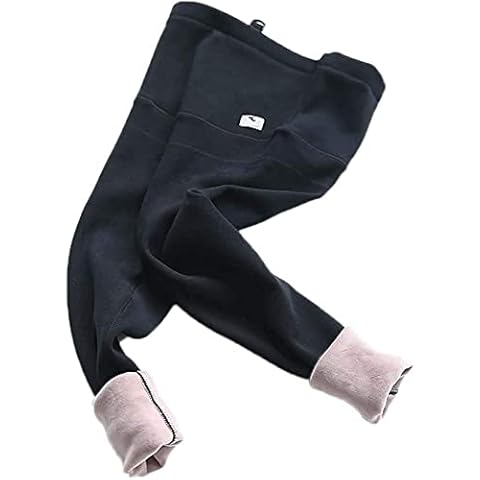 Winter Velvet Pants For Pregnant Women Maternity Leggings Warm Clothes Thickening Pregnancy Trousers (Color : Black, Size : M) Cover