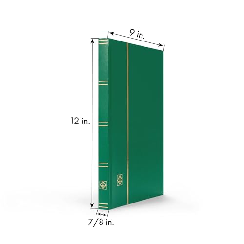 Album de Collection de Timbres Leuchtturm Basic A4 32 Pages Blanches Couverture Verte - 4