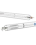 OMTech 130W CO2 Laser Tube for Laser Engraver & Cutter Machine, 1650mm 80mm Dia Laser Cutter Tube with Borosilicate Glass 10000hr MTTF, Laser Cutting Engraving Machine Replacement Tube for Wood Stone