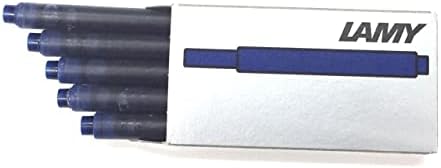 Lamy T10 Ink Cartridges Blue (1 Packet With 5 Cartridges)