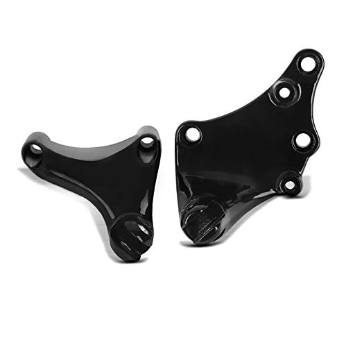 Soporte de estriberas de Pasajero Compatible para Harley Davidson Sportster 14-20 Negro