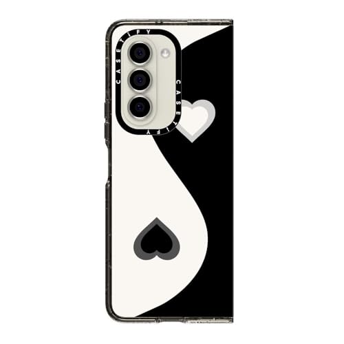 Coque Samsung Z Fold 5 CASETiFY Impact anti-chute motif cœur
