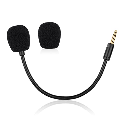 Kaira Pro Mic Replacement for Razer Kaira Pro Wireless Gaming Headset, 3.5mm Detachable Noise Cancelling Microphone Boom for Xbox One, PS4, PS5, PC