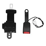 Stylebest Gabelstapler-Sicherheitsgurt, Universeller 43,3-Zoll-Sicherheitsgurt mit Sicherem Verriegelungsmechanismus, für 1–10 Tonnen Gabelstapler, Industrielle Landwirtschaftsfahrzeuge