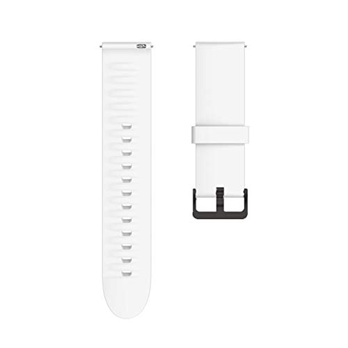 Correa de silicona blanca para OnePlus Watch miniatura 2