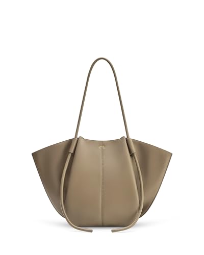JW PEI Bolsa feminina larga Nala, Cinzento-acastan, One Size