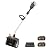 WORX Nitro 40V 12'' Electric Snow Shovel, 4-Car Driveway Cordless Snow Thrower, 2 Speeds Brushless Motor, Adjustable Front Handle, 4.0 Ah Battery and Charger Included, WG460