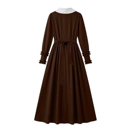 Vestido medieval para mujer ideal para recreaciones históricas y fiestas de Halloween 4