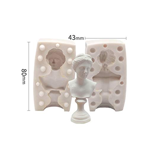 3D Kerzenform zum Gießen DIY Kerzen Gießform Kunst Menschlichen Körper Silikon Kerzengießform, Gipsformen Kerzengießform… – Bild 4