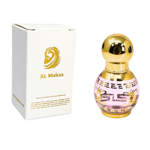 AL MAHAS Gulab Pani Attar – 15ML Roll-On Perfume Oil for Women Perfumes | Floral & Fruity...