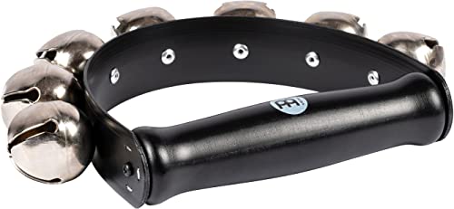 Meinl Percussion SLB7 Sleigh Bells mit 7 Glocken, schwarz - Image 4