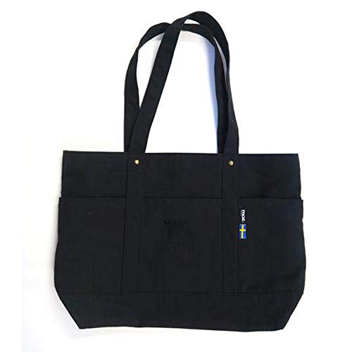 moz 帆布トート L ブラック BK
