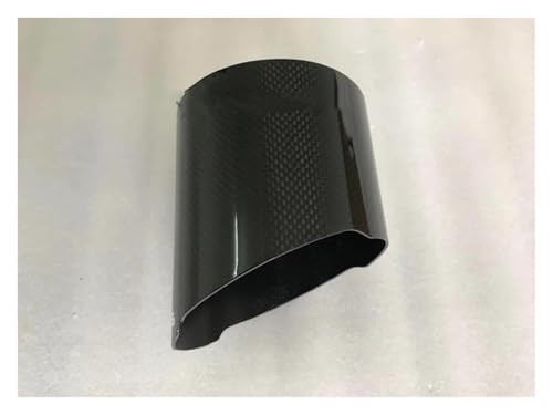 Silencieux d'échappement universel acier inoxydable fibre carbone embout buse 101mm