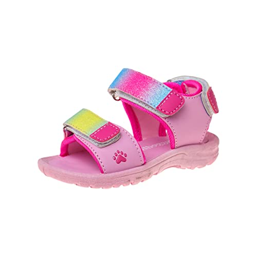 Image of Rugged Bear Girls Sport Active Summer Open Toe Sandals (Toddler)
