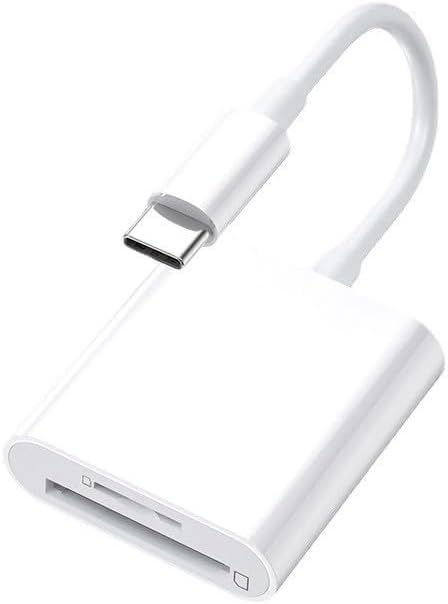 SD-Kartenleser für Android, Micro SD-Karte auf USB-Adapter, USB C auf SD-Kartenleser für Kamera-Speicherkartenleser, Mac, MacBook Pro/Air