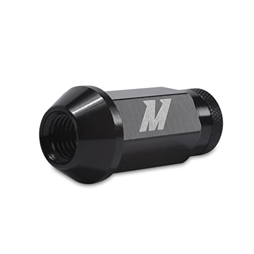Image of Mishimoto Aluminum Locking Black Lug Nuts Set, M12x1.25, 20 Pieces