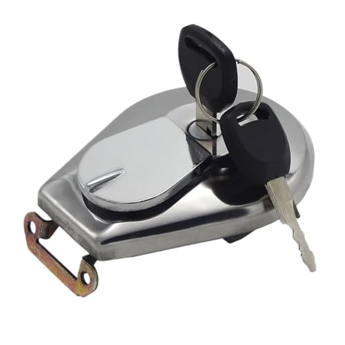 Serrure avec clé pour bouchon de réservoir moto de rechange Honda VF700C