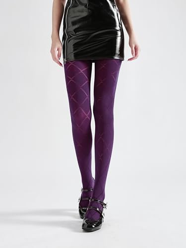 Image of Sahabowi Women Tights, Sheer High Waist Pantyhose, Vintage Control Top Stockings, Siwa9