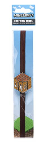 Minecraft: Crafting Table Enamel Charm Bookmark (Gaming)