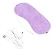 HEMOTON Chauffant pour les yeux USB - Chauffant pour les yeux - Masque de spa pour enlever la fatigue oculaire - Masque de protection des yeux - Violet