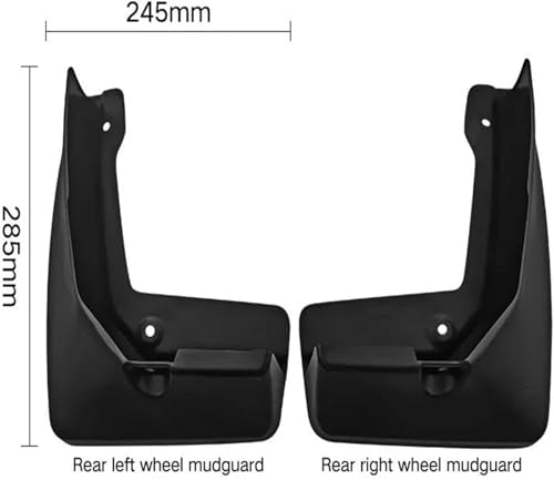 Guardabarros de coche para Cadillac XT5 ideales para viajes y lluvia 3