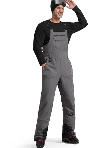 FREE SOLDIER Mens Softshell Snow Bib