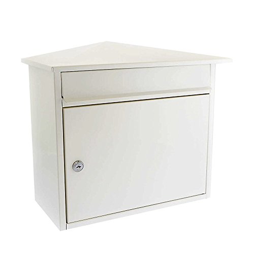 G2 Trading Company, 022 Lettere In Acciaio Mersey Cassette Postali Mailbox Bianche, B0036B2Vpm