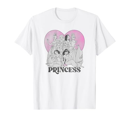 T-shirt Princesses Disney Saint-Valentin le cadeau de mode parfait