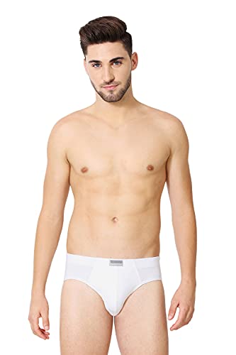 Image of Van Heusen Men 100% Cotton Brief - Pack of 1 - Anti Bacterial, Colour Fresh, Moisture Wicking